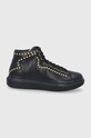 Guess Buty imitacja skóry licowej czarny FM5SIS.ELE12.BLK