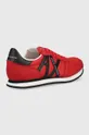 Armani Exchange sneakersy czerwony