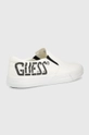 Πάνινα παπούτσια Guess Ederle λευκό