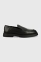 Шкіряні мокасини Vagabond Shoemakers Mike лицьова шкіра чорний 5363.001.20