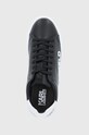 Karl Lagerfeld Buty skórzane MAXI KUP czarny KL52225.001