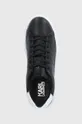 μαύρο Δερμάτινα παπούτσια Karl Lagerfeld Maxi Kup