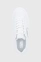 biały Karl Lagerfeld buty skórzane MAXI KUP