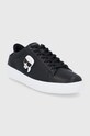 Karl Lagerfeld bőr cipő Kupsole Iii KL51030.000 fekete SS22