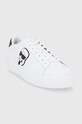 Kožená obuv Karl Lagerfeld Kupsole Iii KL51030.011 biela SS22