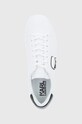 Kožená obuv Karl Lagerfeld Kupsole Iii biela KL51030.011