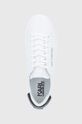 biały Karl Lagerfeld buty skórzane KUPSOLE III KL51019.011