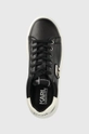 czarny Karl Lagerfeld sneakersy KAPRI MENS KL52530A.000