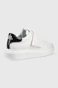Usnjeni čevlji Karl Lagerfeld Kapri Mens bela