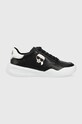 Karl Lagerfeld buty skórzane KAPRI RUN KL52830.000 czarny KL52830.000