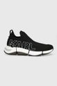 czarny Karl Lagerfeld buty QUADRO KL53210.K00 Męski