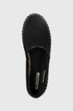 czarny Karl Lagerfeld espadryle KAMINO KL70109.H00