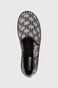 Karl Lagerfeld espadryle KAMINO KL70109.HL0 szary KL70109.HL0