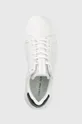 biały Calvin Klein Jeans sneakersy skórzane YM0YM00330.YAF