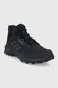 Παπούτσια adidas TERREX AX4 Mid μαύρο