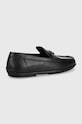 Calvin Klein mokasyny skórzane HM0HM00519.BEH czarny SS22