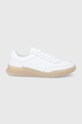 Tommy Hilfiger buty skórzane Planet friendly biały FM0FM04078.YBL