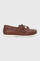 Polo Ralph Lauren mokasyny skórzane Merton skóra licowa brązowy 803688543001.270