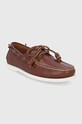 Polo Ralph Lauren mokasyny skórzane Merton 803688543001.270 brązowy SS23