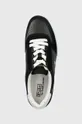 czarny Polo Ralph Lauren sneakersy skórzane Polo Crt