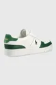 Шкіряні кросівки Polo Ralph Lauren Polo Crt зелений