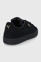 Încălțăminte Puma sneakers de piele întoarsă Suede Classic XXI 37491512 negru