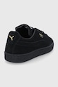 Încălțăminte Puma sneakers de piele întoarsă Suede Classic XXI 37491512 negru