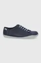 σκούρο μπλε Δερμάτινα παπούτσια Camper Peu Cami Ανδρικά