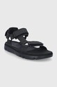 Camper sandały skórzane Oruga Sandal K100416.011 czarny SS26