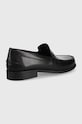 Geox Mocasini de piele U641ZA.C9999 negru AW24