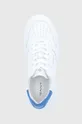 λευκό Δερμάτινα παπούτσια Gant Palbro