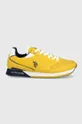 żółty U.S. Polo Assn. sneakersy Męski