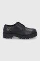 Tommy Jeans Półbuty skórzane EM0EM00838BDS.BLK skóra licowa czarny EM0EM00838BDS.BLK