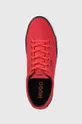 κόκκινο Πάνινα παπούτσια HUGO Dyer