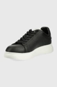 Emporio Armani sneakersy skórzane X4X264.XN190.K001 Cholewka: Skóra naturalna, Wnętrze: Skóra naturalna, Materiał tekstylny, Podeszwa: Materiał syntetyczny