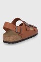 Обувки Кожени сандали Birkenstock Milano 1019066 кафяв