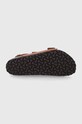 Шкіряні сандалі Birkenstock Milano 1019066 коричневий