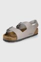 Birkenstock sandały skórzane Milano Cholewka: Skóra naturalna, Wnętrze: Skóra naturalna, Podeszwa: Materiał syntetyczny