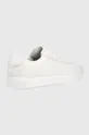 4F sneakersy skórzane biały