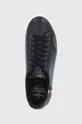 μαύρο Aeronautica Militare - Δερμάτινα παπούτσια