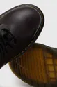 burgundské Kožená obuv Dr. Martens