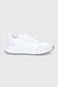 Michael Kors buty skórzane Miles imitacja zamszu biały 42F9MIFS2S.085
