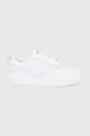 λευκό Δερμάτινα παπούτσια Lacoste Ανδρικά