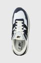 námořnická modř Semišové sneakers boty New Balance Ms237ra