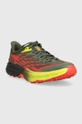 Hoka running shoes Speedgoat 5 green