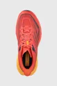 orange Hoka running shoes Speedgoat 5