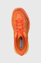 orange Hoka running shoes Speedgoat 5