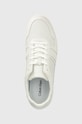 Δερμάτινα αθλητικά παπούτσια Calvin Klein λευκό HM0HM00471.00U