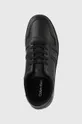 чёрный Кожаные кроссовки Calvin Klein