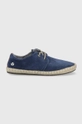 niebieski Pepe Jeans espadryle zamszowe tourist c-smart 22 Męski